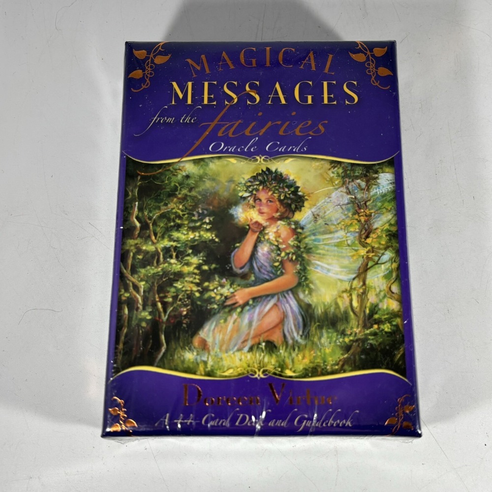 Magical Messages From‎ the Fairies Oracle Cards & Guidebook Doreen Virtue SEALED